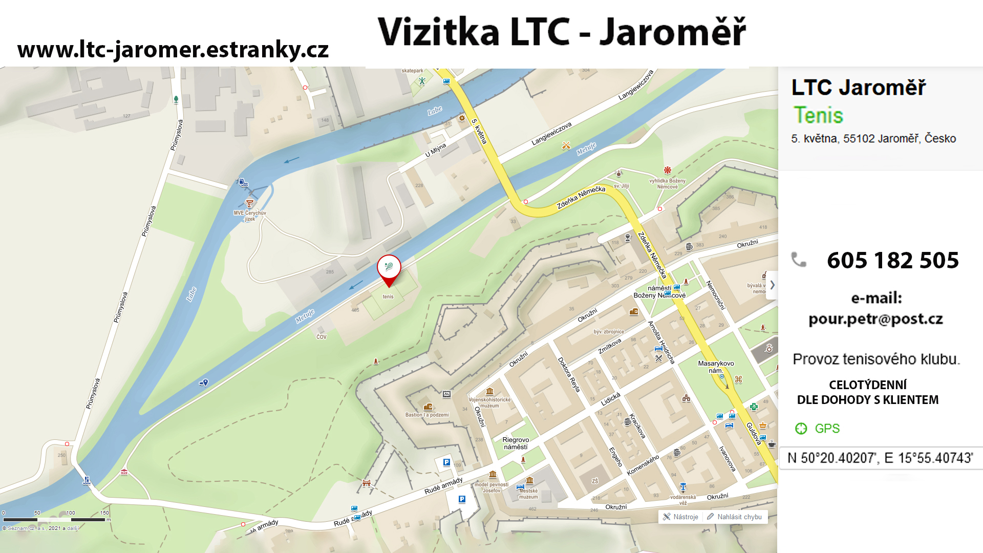 VIZITKA LTC JAROMER